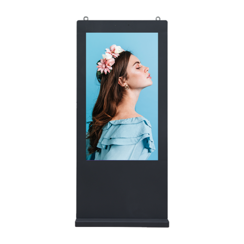 AOV DGE 戶外系列 Android 直立式海報機 55吋 65吋 可支援觸控（黑色）
